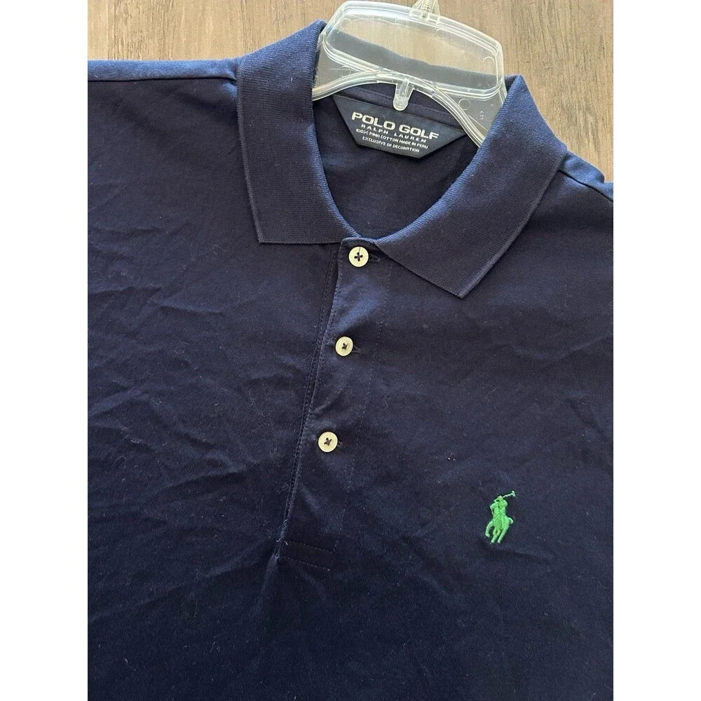 Polo Ralph Lauren Golf Men's Polo Shirt Size S Blue Soft Pima Cotton